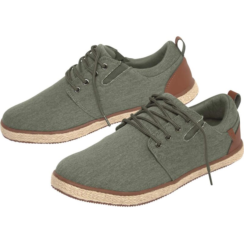 Šnurovacie mokasíny s gumičkami Atlas For Men Zelená 64130003