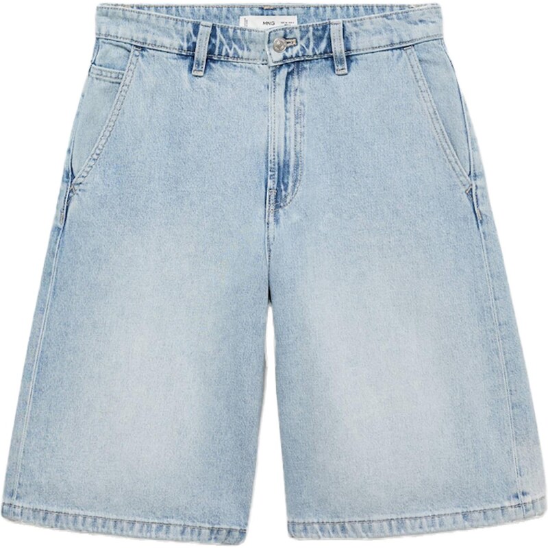 MANGO Džínsy AMINA svetlomodrá 64875408