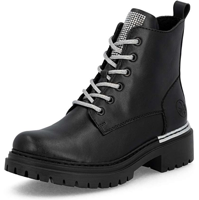 Dámska členková obuv RIEKER 72620-00 čierna W5 64134372