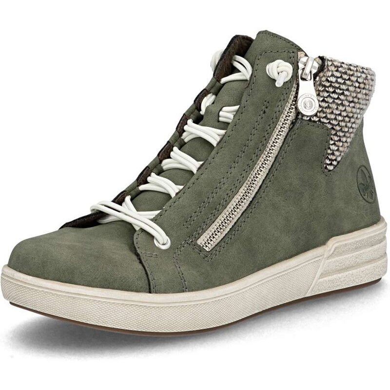 Dámska členková obuv RIEKER X0750-54 zelená W5 64134375