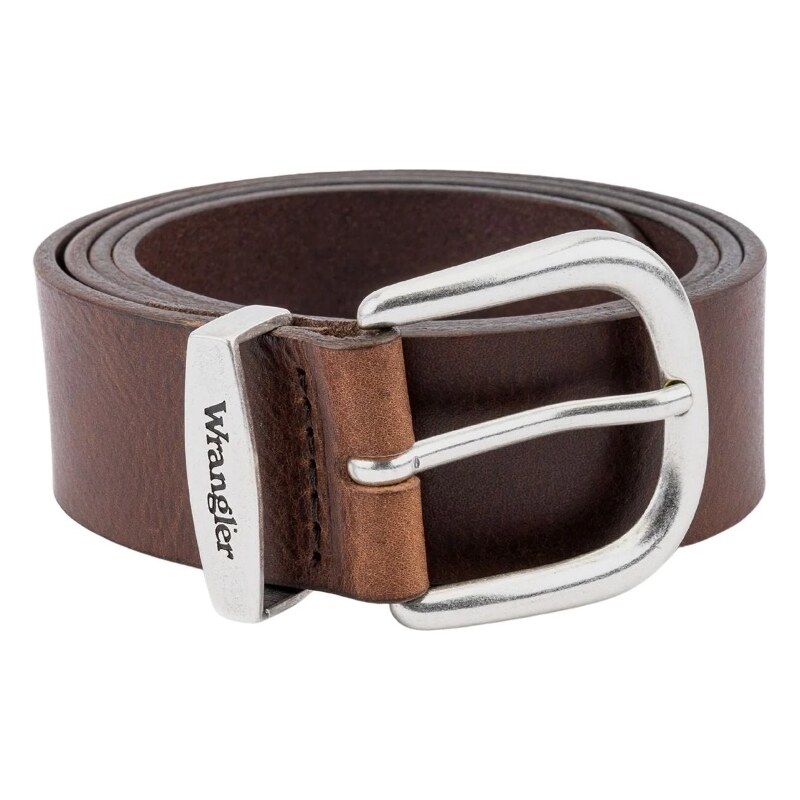Opasok WRANGLER EASY BELT BROWN 112352692 64135633