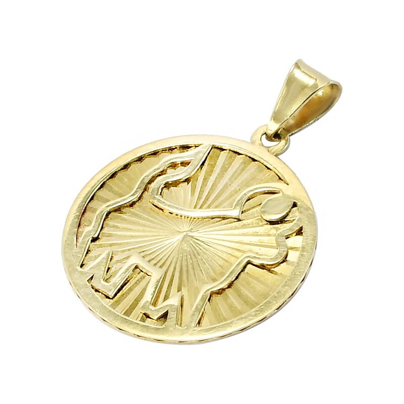 Zlatý prívesok Glare 583 64138302