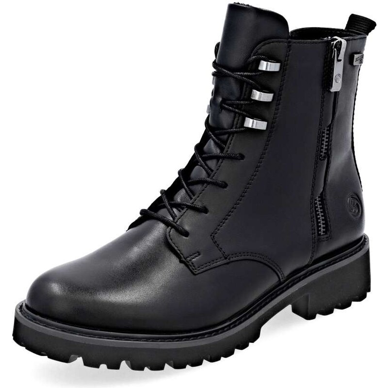 RIEKER Dámska členková obuv REMONTE D8656-00 čierna W5 64138313