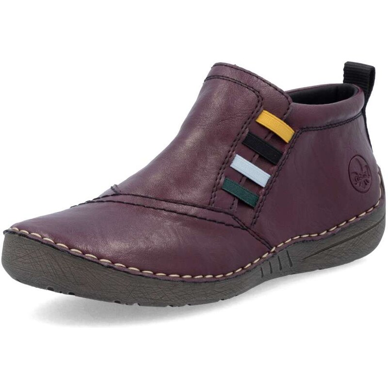 Dámska členková obuv RIEKER 52584-30 fialová W5 64138317