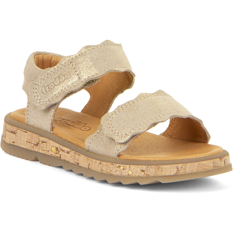 Froddo dievčenské sandále G3150276-1 Gold Shine 64438475
