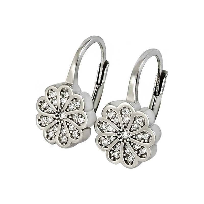 Strieborné náušnice Glare 849 64141107