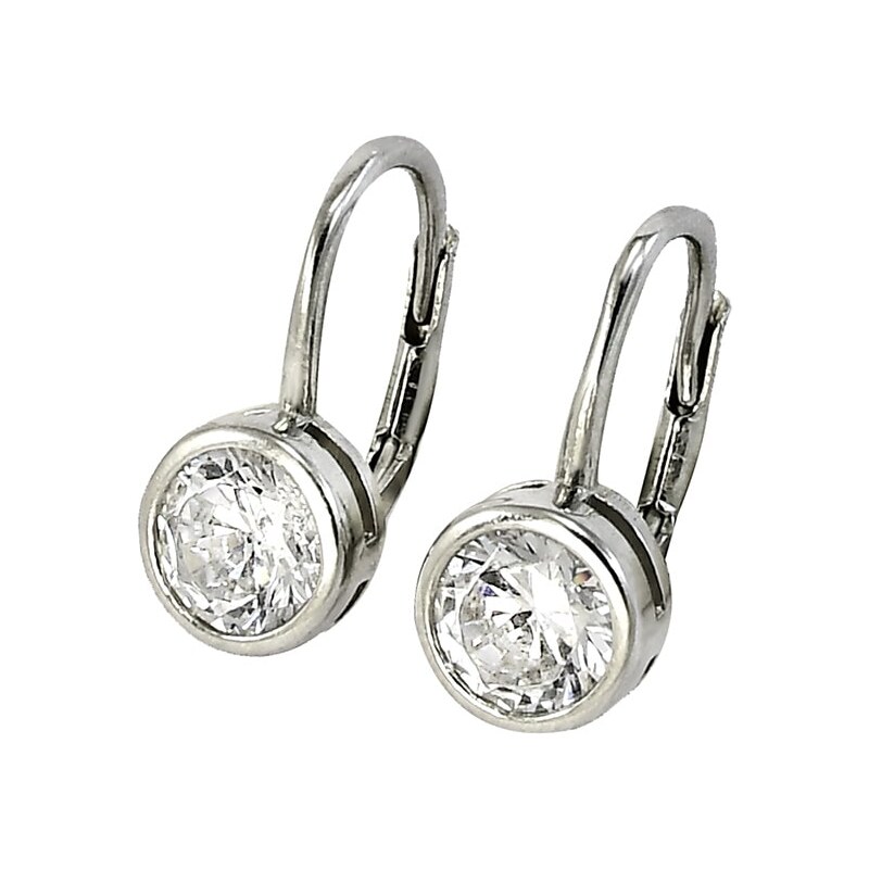 Strieborné náušnice Glare 851 64141108