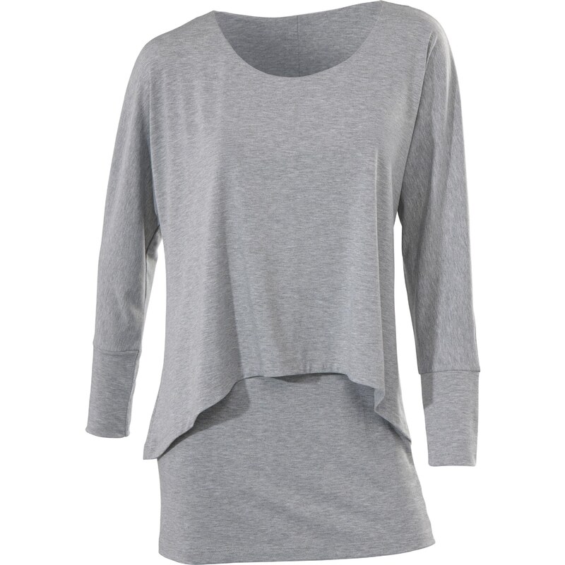 heine Tričko sivá melírovaná 54232379