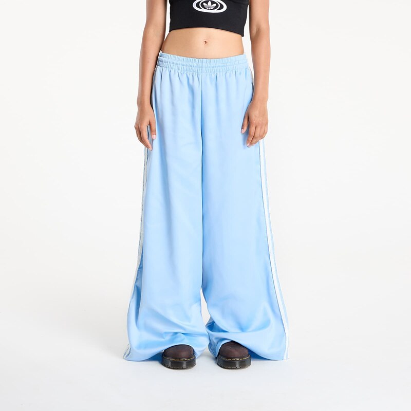 Kalhoty adidas Originals Satin Wide Leg Tracksuit Bottoms Ruffle 3 64141947