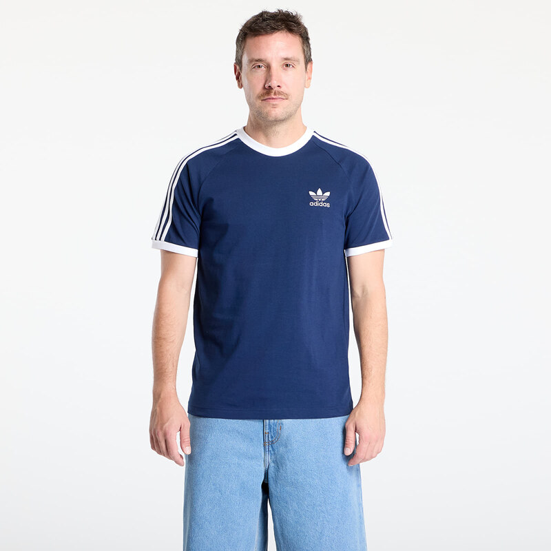 Tričko adidas Originals 3-Stripes Short Sleeve Tee Night Indigo S 63981150