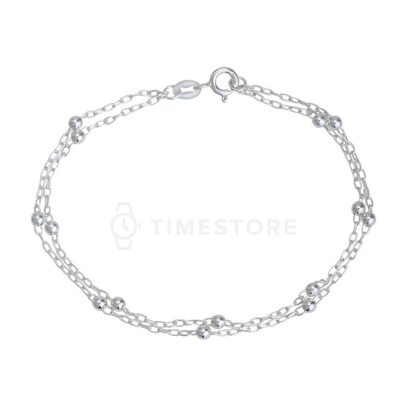 Dvojitý strieborný náramok TS-BR-0063 TS-BR-0063 64145070