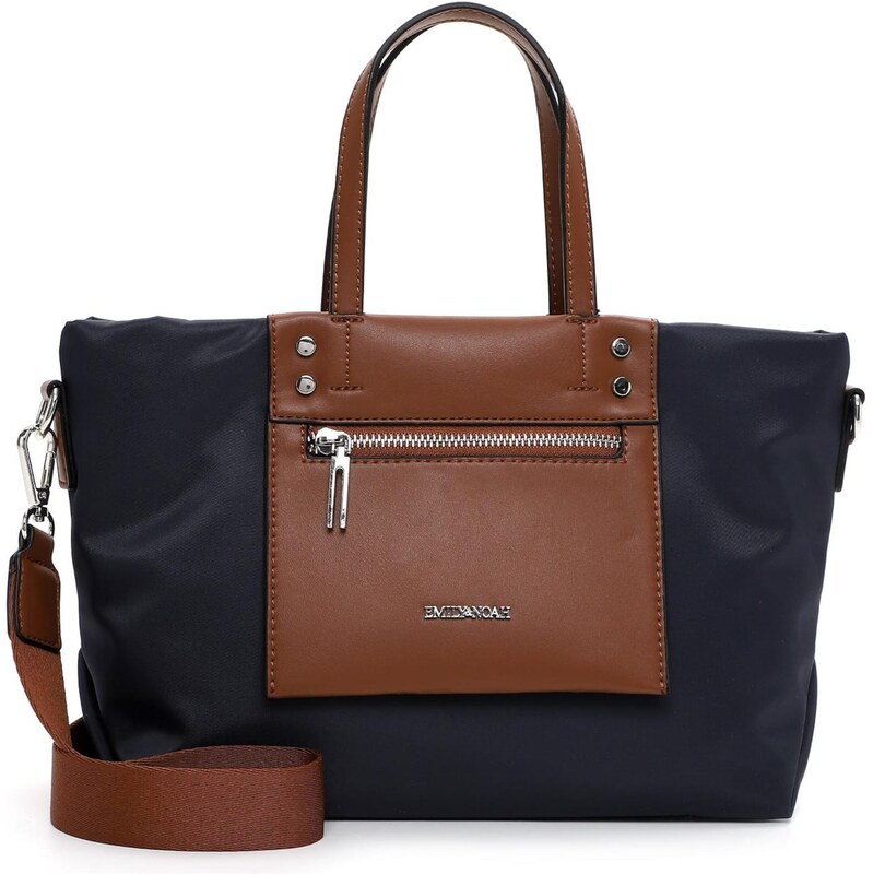 Emily & Noah Shopper Elaura tmavomodrá / hnedá 64146469