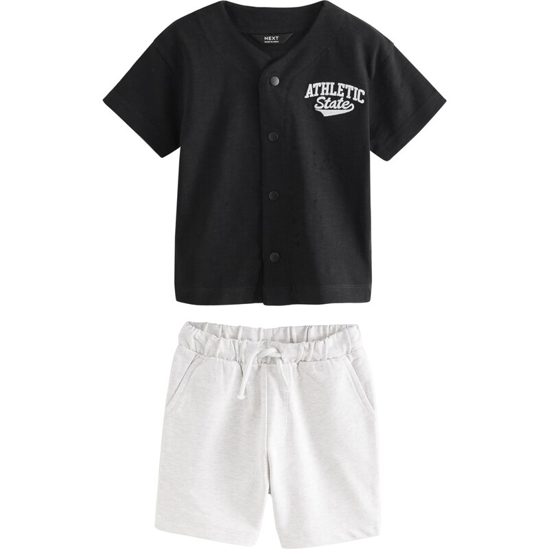 Next Set svetlosivá / čierna 64293795