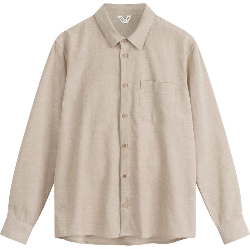 MELA Košeľa ISHIR béžová melírovaná 65879028