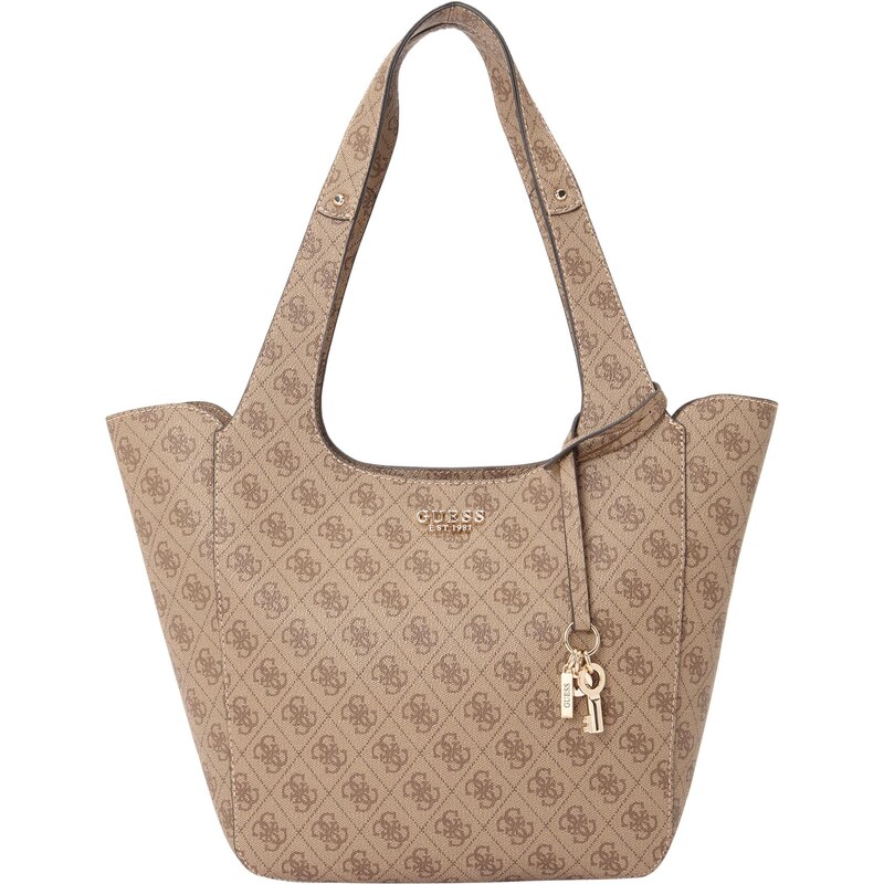 GUESS Shopper Calista béžová / hnedá 64146880