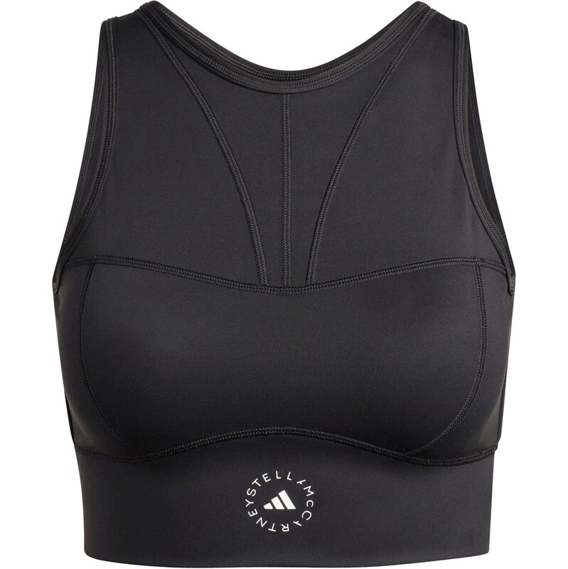 ADIDAS BY STELLA MCCARTNEY Športový top Training Crop čierna / biela 64146895