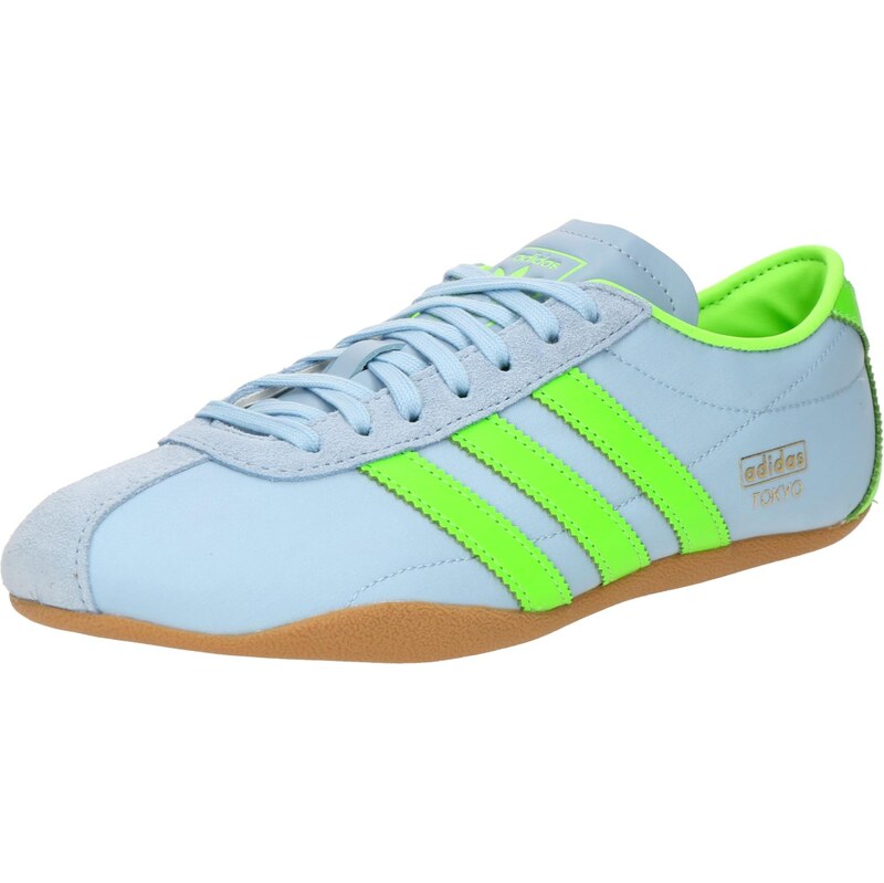 ADIDAS ORIGINALS Nízke tenisky TOKYO svetlomodrá / zlatá / trávovo 64146949