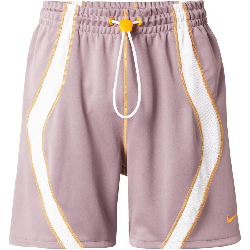 Nike Sportswear Nohavice tmavošedá / oranžová / biela 64147084