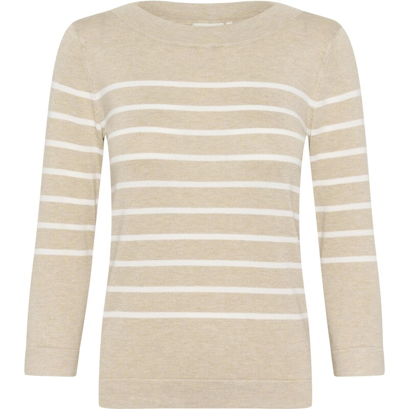 Kaffe Sveter KALizza krémová / béžová melírovaná 64146801