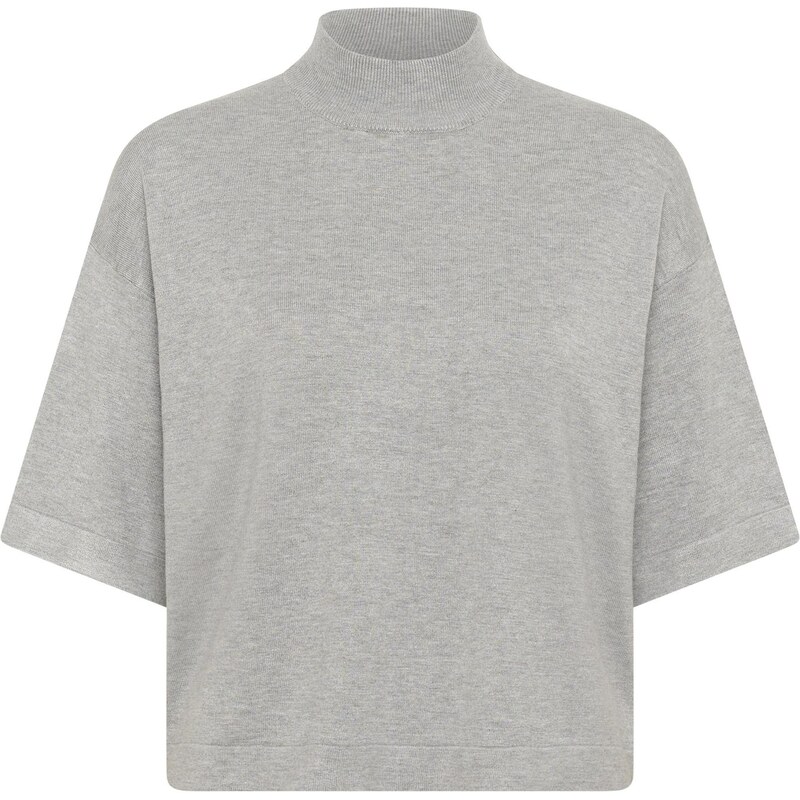 Kaffe Sveter Lizza svetlosivá 64146802