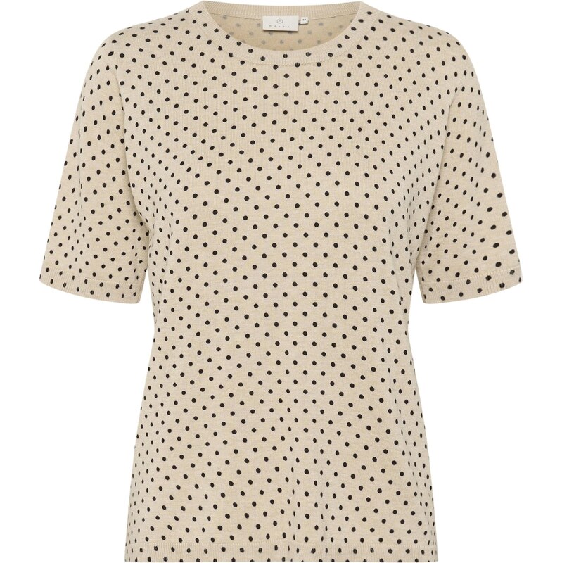 Kaffe Sveter KALiz béžová melírovaná / čierna 64146825