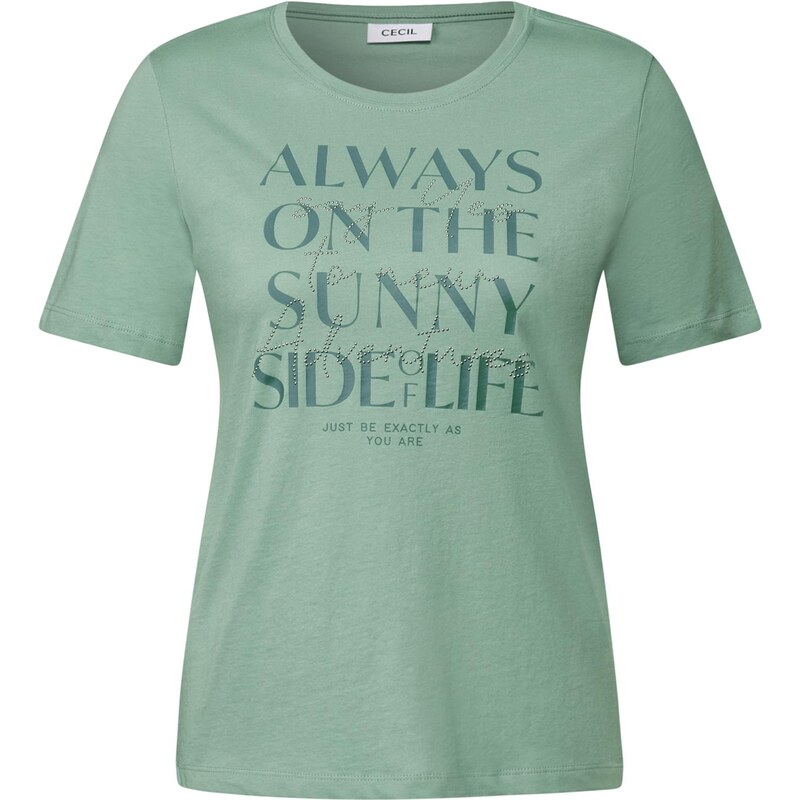 CECIL Tričko nefritová / pastelovo zelená 64167236