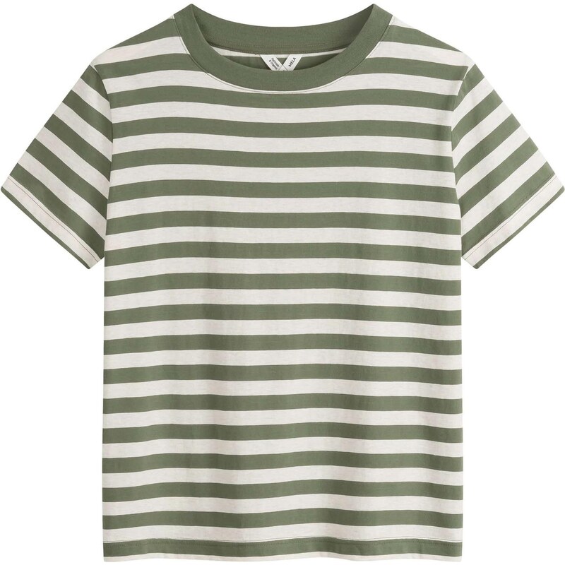 MELA Tričko KHIRA zelená / biela 65652822