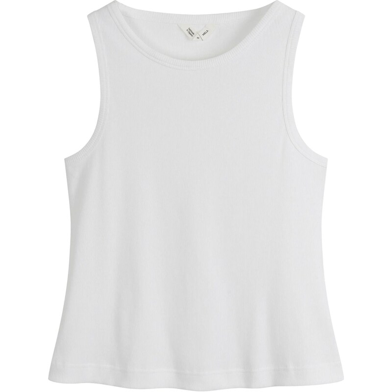 MELA Vyšívaný top DRISNA biela 65652867