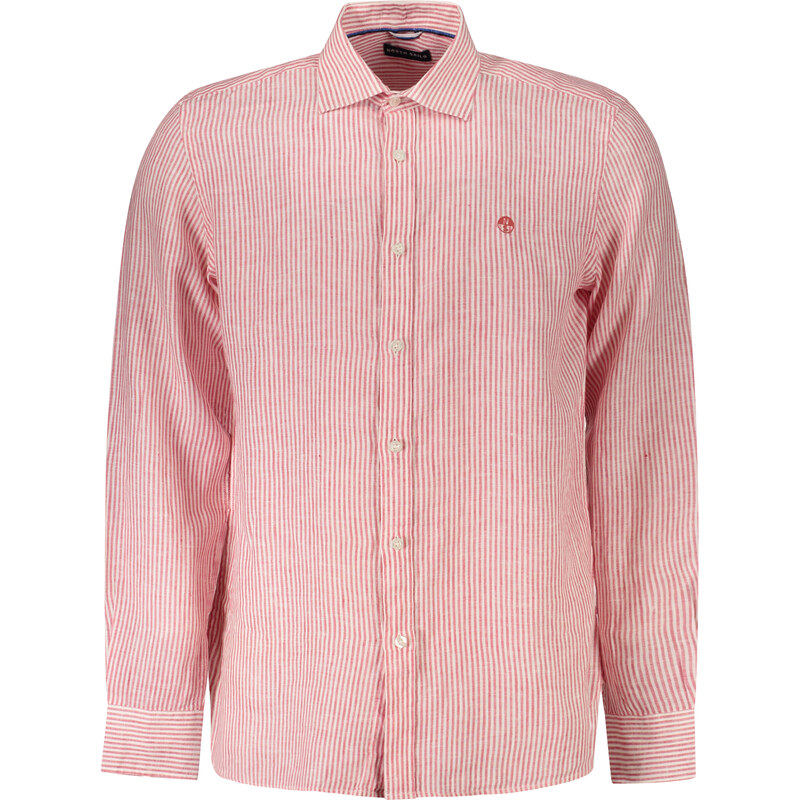 Elegantná Pánska Košeľa NORTH SAILS Červená 68243053