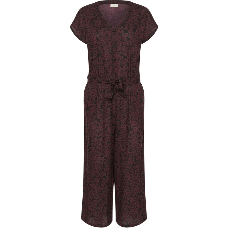 Kaffe Overal Beathe gaštanová / čierna 64458077