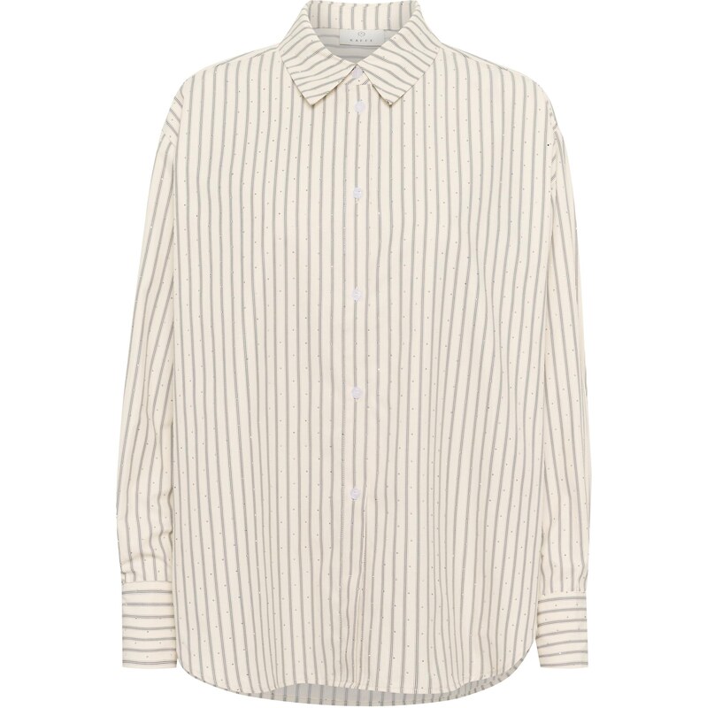 Kaffe Blúzka KAVictoria čierna / prírodná biela 64201768