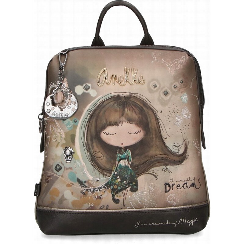 Batoh Anekke Real 41705-295 hnedý 64149121