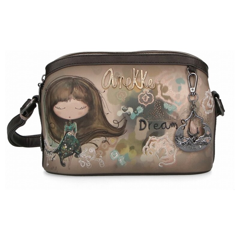 Kabelka Anekke Real 41703-258 hnedá 64149744