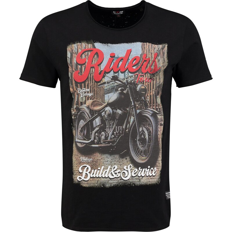 Key Largo Tričko Tour zmiešané farby / čierna 64153161