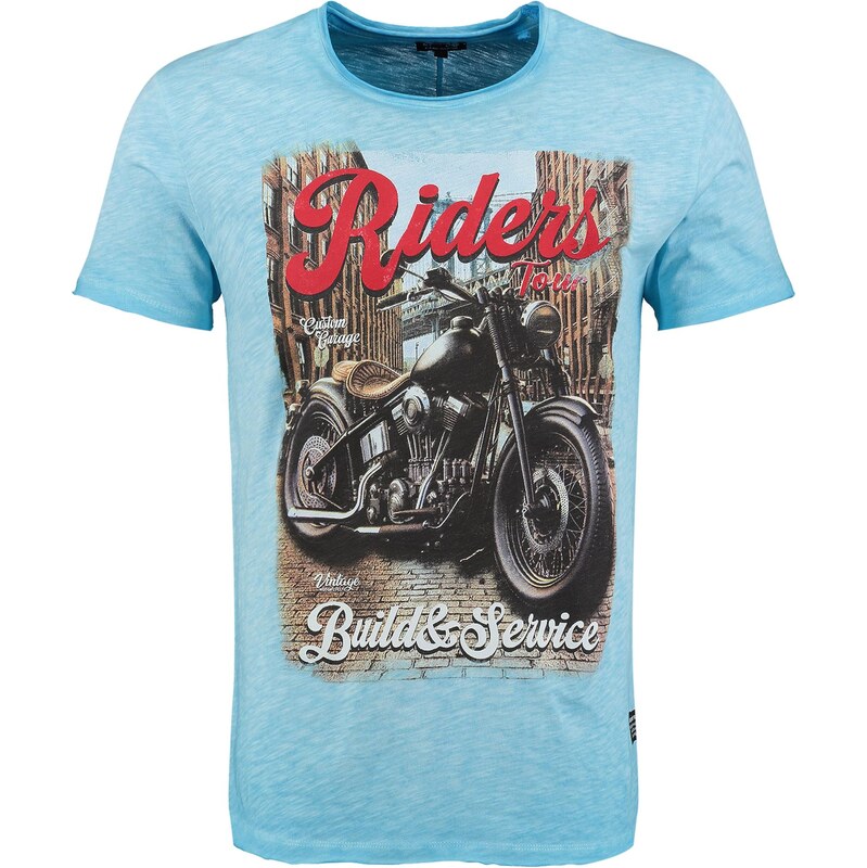 Key Largo Tričko Tour nebesky modrá / zmiešané farby 64153163