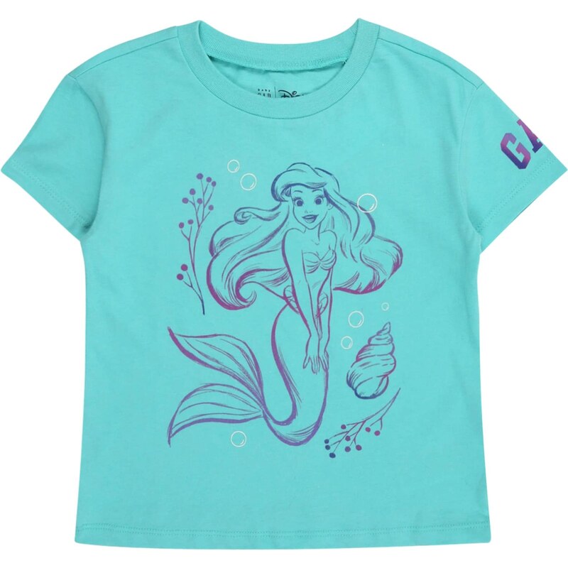 GAP Tričko námornícka modrá / petrolejová / baklažánová 64153206