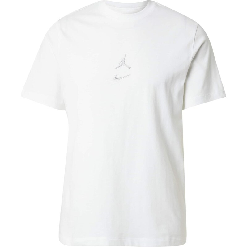 Jordan Tričko svetlosivá / biela 64153307