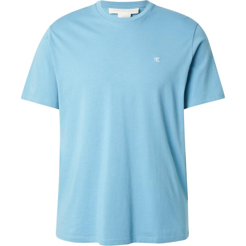 Calvin Klein Jeans Tričko azúrová / biela 64153292