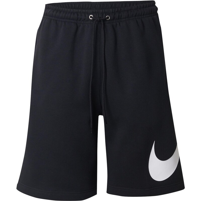 Nike Sportswear Nohavice Club čierna / biela 64153380