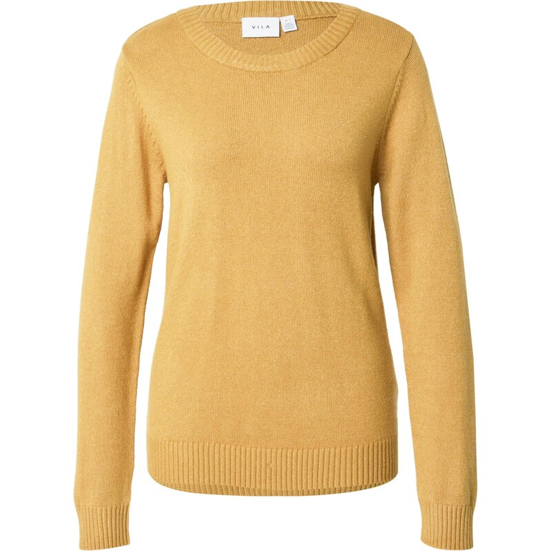 VILA Sveter VIRil karamelová 64153408