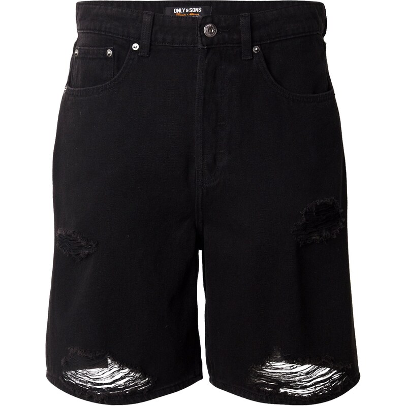 Only & Sons Džínsy ONSFADE čierny denim 64153415