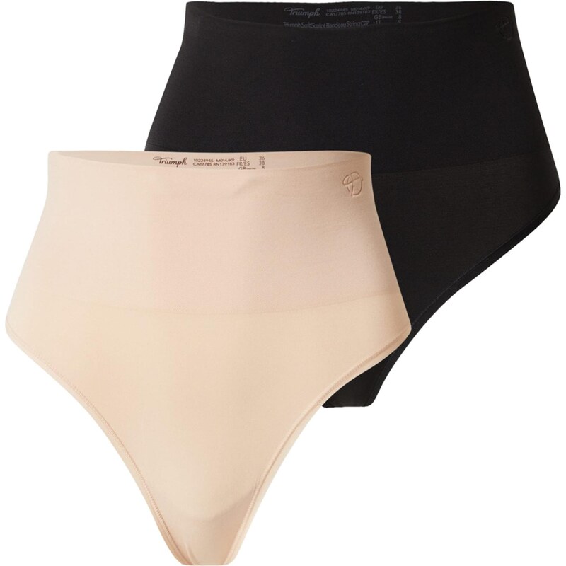 TRIUMPH Formujúce nohavičky telová / čierna 64575683