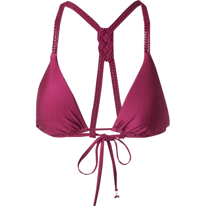 Hunkemöller Bikinový top Marrakech farba lesného ovocia 66008297
