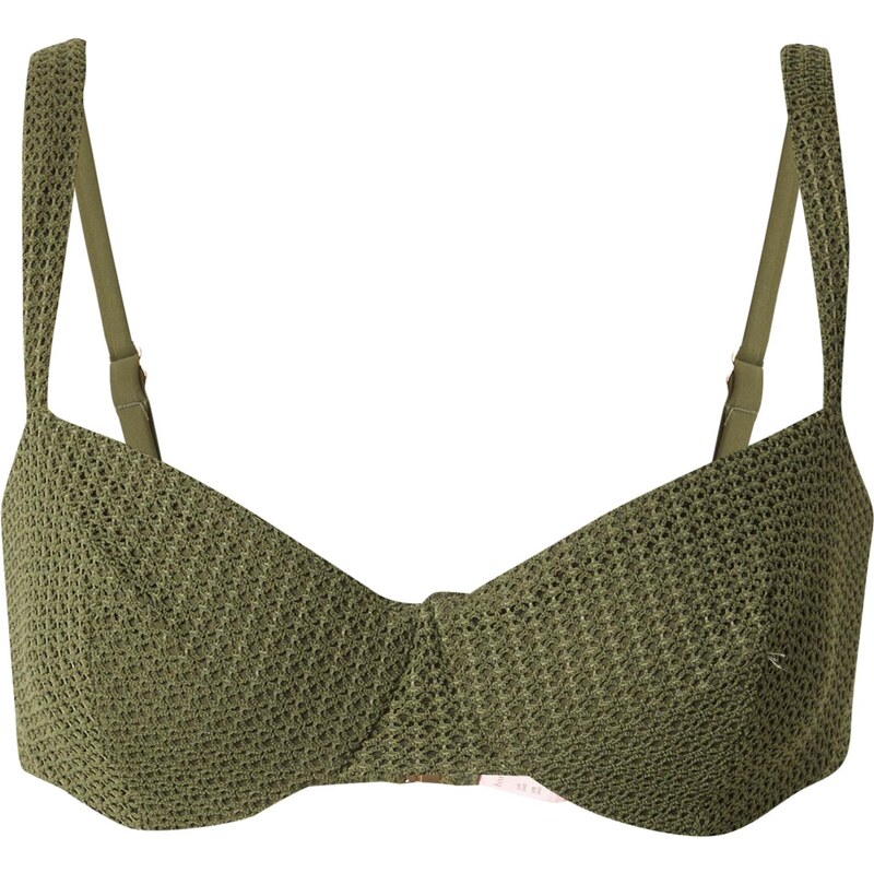 Hunkemöller Bikinový top Cairo olivová 66008299