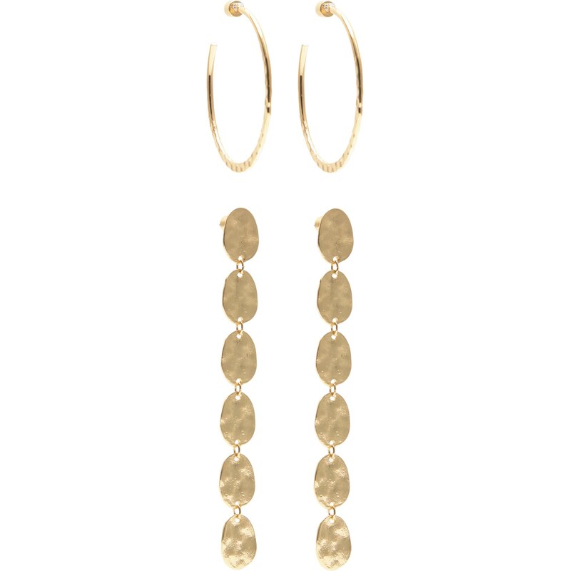 Pull&Bear Náušnice zlatá 65881762