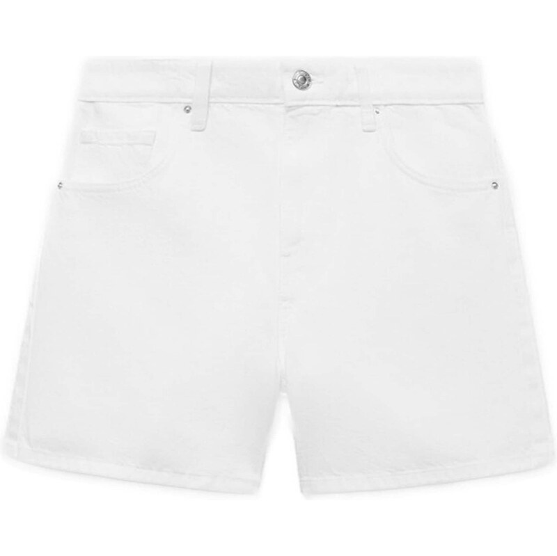 MANGO Džínsy ZOEY biely denim 65655035