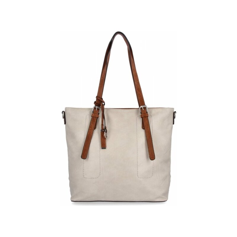 Dámská kabelka shopper bag Hernan béžová HB0213-1 64155730