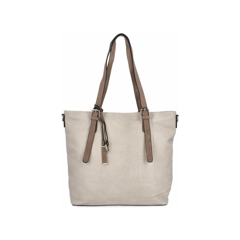 Dámská kabelka shopper bag Hernan béžová HB0213-1 64155729