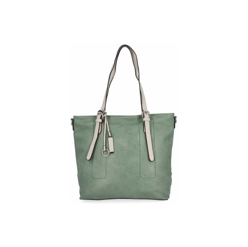 Dámská kabelka shopper bag Hernan svetlozelená HB0213-1 64155732