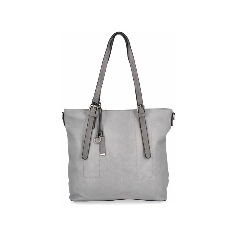 Dámská kabelka shopper bag Hernan svetlo šedá HB0213-1 64155731